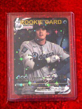 Shohei Ohtani Tokyo Series Pokemon Novelty Card